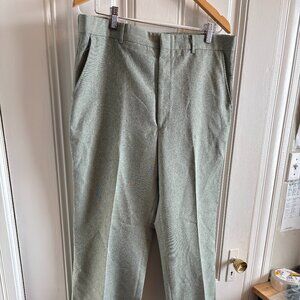 Haband of Paterson Spring Green Wool Dress Pant